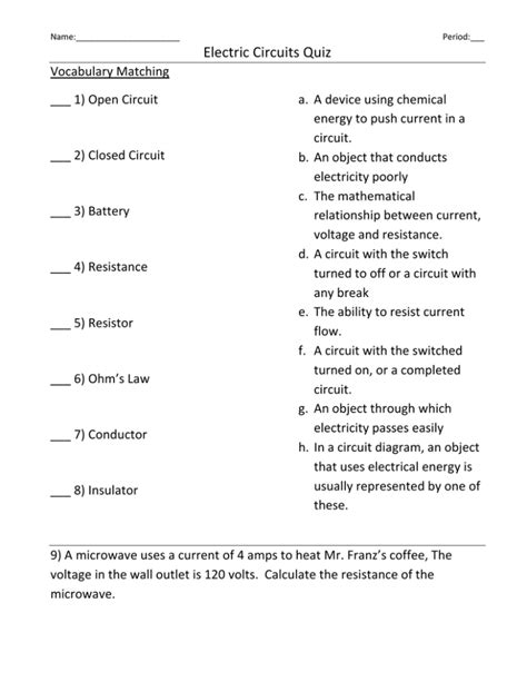 23 Electronics and Circuits Quizzes, Trivia Games, and Questions .